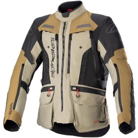 Resim Alpinestars Bogota Pro Drystar Korumalı Motosiklet Montu Yeşil 