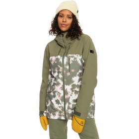 Resim Roxy Stated Kadın Yeşil Snowboard Ceketi 
