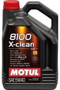 Resim Motul 8100 X-clean 5w-40 4 Litre 