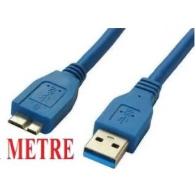 Resim Alfais 4622 1 Metre USB 3.0 HDD Taşınabilir Disk Kablosu 