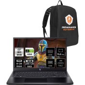 Resim Acer Nitro V 15 Intel Core I5 13420H 8gb 256GB SSD RTX4050/6GB 15.6'' Fhd 144Hz Fdos Taşınabilir Bilgisayar & Per4 Çanta NHQNBEY004P301 
