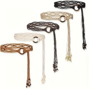 Resim Vintage Kemer, Bohem Tarzı Retro Aksesuarlı Şık Bayan Bel Bandı, İnce İp Detaylı Elbiseler ve Kot Pantolonlar için Uygun, Şık Kemerler, Şık Kemer, Kadınlar İçin Büyük Kemerler, Kadınlar için zincir kemer, Bayan Moda Kemeri, Kadınlar için Dekoratif Kemerler, Aksesuarlar Kemerler, Kadınlar İçin Serinletici Kemerler, Estetik Kemerler, Kadın Kemeri, Kadınlar için bel zinciri, Kadınlar için şık kemerler, Kadınlar için Batılıların Kemerleri, Kadınlar için ülke kemeri, Bohem 