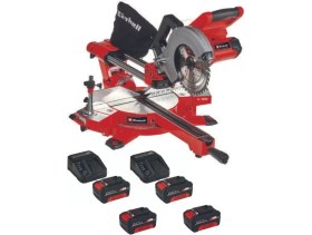 Resim Einhell Te-Sm 36/210 Li 4X4.0AH Akülü Kayar Gönye Kesme Makinesi 