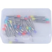 Resim Guangdong Spirit 100 Adet Karışık Renkli Naylon Fırçalar Düz Diş Parlatma Parlatıcı Fırça 