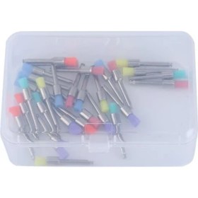 Resim Guangdong Spirit 100 Adet Karışık Renkli Naylon Fırçalar Düz Diş Parlatma Parlatıcı Fırça 