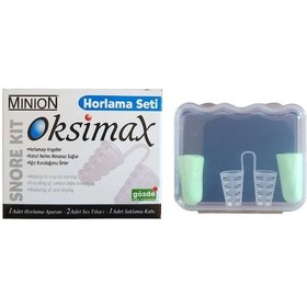 Resim Minion Oksimax Horlama Önleyici Burun Aparatı Seti 
