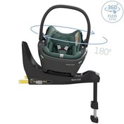 Resim Maxi-Cosi Coral 360 Dönebilir Yatabilir İsofix Bazalı 2'si Bir Arada Ana Kucağı Ve Oto Koltuğu Essential Green 