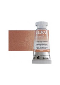 Resim Lukas Aquarell 1862 Artist 24ml Sulu Boya 1109 Burnt Sienna Seri 2 Diğer 