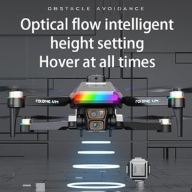 Resim S5H Mini Drone 1080P HD Kameralı Optical Flow Stabilizasyon WiFi FPV Katlanabilir Uzaktan Kumandalı Drone 