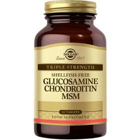 Resim Solgar Glukozamin Kondroitin MSM 60 Tablet 