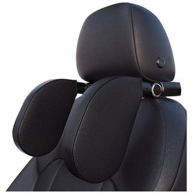 Resim Rogfer A05 Ayarlanabilir Araba Otomatik U-şekilli Bellek Köpük Boyun Dayanağı Minderi Koltuk Yastığı Kanca Ve Cep Telefonu Tutucu İle Siyah Diğer 