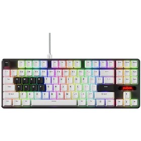 Resim Pulsar PCMK2HE801W HE %80 TKL ANSI Hall Effect Manyetik Switch RGB Hotswap Mekanik Gaming Klavye 