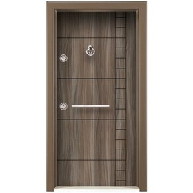 Resim Tez-1657 Statik Kasa Düz Model Çelik Kapı 