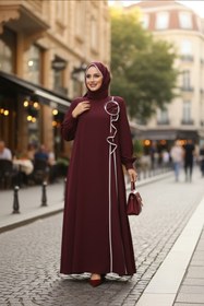 Resim sümeyra Gül şal ferace yazlık rahat uzun modelimiz 