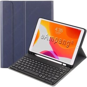 Resim UnDePlus iPad Air 11inç M4/M3/M2 2026-2024 ile uyumlu Kılıf Kablosuz Klavyeli Case Mobax 