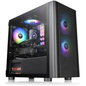 Resim Thermaltake V150 CA-1R1-00S1WN-02 Breeze EDT Gaming Micro Tower Bilgisayar Kasası Siyah 