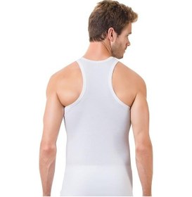 Resim Öztaş Erkek Beyaz Ribana Sporcu Atlet A1069 001 