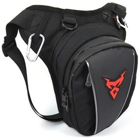 Resim Motosentrik 11-mc-0105 Motosiklet Binicilik Bacak Çantası Bel Çantası Kırmızı , Boyut:11-mc-0105 Kırmızı Gri 
