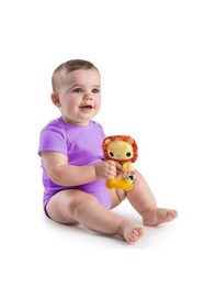 Resim Bright Starts Sevimli Çıngırak & Dişlik Arkadaşım Aslan Çok Renkli 