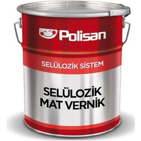 Resim Polisan Selülozik Mat Vernik 3 Kg 