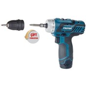 Resim Proter PST 222 Plus Şarjlı Vidalama Tornavida 12.0 V 