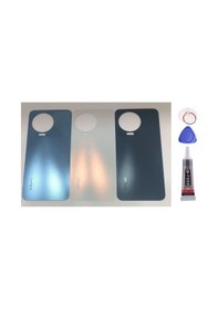 Resim İnfinix Note 12 Pro Siyah Arka Kapak Batarya Kapağı Pil Kapağı Yapışkan Ve Sökme Aparatıyla Beraber Full Set Siyah 