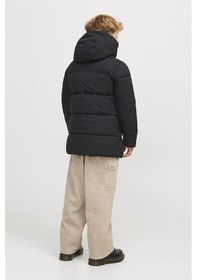 Resim Jack Jones Erkek Çocuk Mont 12260475 Siyah 