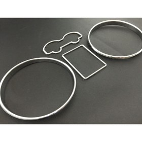 Resim NOS VW Transporter T5 Gösterge Çerçevesi , Transporter T5 Krom Gösterge Çerçevesi , T5 Gösterge Halkası 