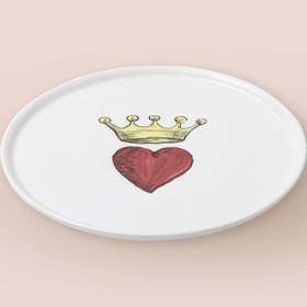 Resim The Mia Luv Pasta Tabağı 6lı Set 19 Cm Çok Renkli 