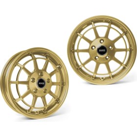 Resim Soca Vespa GTS-GTV Jant Takım Altın-12 Inç /SOCA 