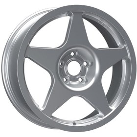 Resim EMR-DY1327-17 7.0x17" -4x108 ET25 65.1 Silver Jant (4 Adet) 