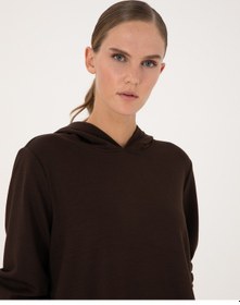 Resim Pierre Cardin Kadın Kahverengi Sweatshirt 50314972-vr029 Kahverengi 