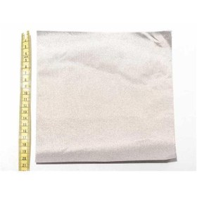 Resim AKIMLA Dokuma İletken Kumaş 20x20cm Kare Gümüş Renk 
