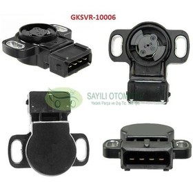 Resim Gaz Kelebek Sensörü Carisma 1.8 / Outlander 2003- 4 Fişli 