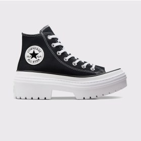 Resim Converse Converse Chuck Taylor All Star Lugged Heel Kadın Siyah Platform Sneaker 