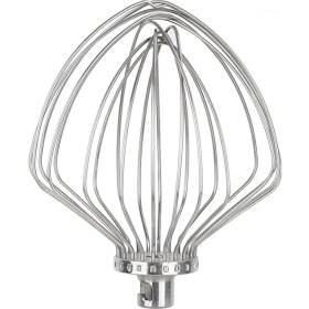 Resim Decisive Kitchenaid Stand Mikser Için 11 Telli Kırbaç Ataşmanı, Kitchenaid Çırpma Ataşmanı Fit 7 Quart Eğilebilir Kafalı Stand Mikser (Yurt Dışından) 