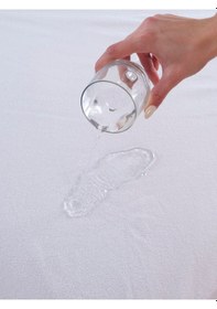 Resim Formeya Alez %100 Pamuk Fitted Su Sıvı Geçirmez Yatak Koruyu Beyaz 