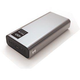 Resim B-12 QC 3.0 Hızlı Şarj Özellikli 22.5W Led Göstergeli Taşınabilir Powerbank 20000 mAh 