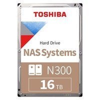 Resim Toshiba N300 HDWG31GUZSVA 3.5'' 16TB 512MB 7200RPM SATA3 NAS Sabit Disk 