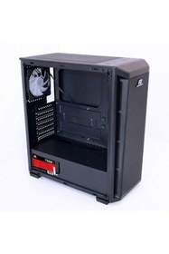 Resim Boost Powerboost PB-T001BB 750W 80+ Bronze Full Siyah Mesh Panel Rgb Fan Kasa 