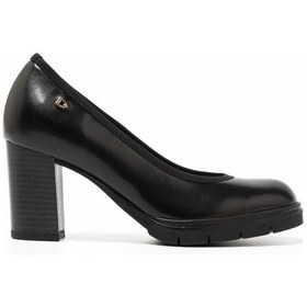 Resim Topuklu/ Stiletto Kadın 483700ds Donna Serena 3700ds Vitello Ry Nero Vitello Ry Nero 