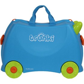 Resim Trunki 00351 Çocuk Valiz Mavi 