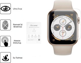 Resim Samsung Galaxy Watch 5 44mm Saat Matte Esnek Ekran Kırılmaz Cam Ekran Koruyucu Film 