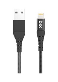 Resim Bix Apple iPhone Uyumlu Için Ultra Güçlendirilmiş Mfı Lightning Şarj Kablosu 
