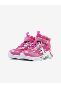 Resim Skechers Unıcorn Chaser Büyük Kız Çocuk Pembe Işıklı Bot 303302l Pkmt Pembe 