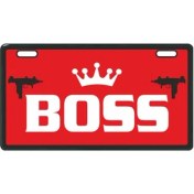 Resim SEVENKARDEŞLER Kırmızı Boss E-bike Plakalık 