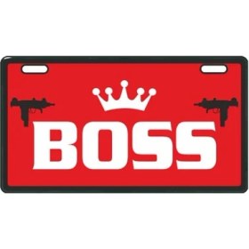 Resim SEVENKARDEŞLER Kırmızı Boss E-bike Plakalık 