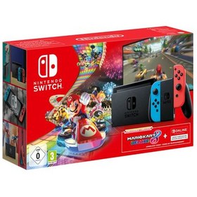 Resim Nintendo Switch Konsol + Mario Kart 8 Deluxe + 3 Aylık Switch Online Paketi 