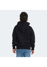 Resim Slazenger LEKAN Çocuk Fermuarlı Kapüşonlu Cepli Lacivert Sweatshirt 