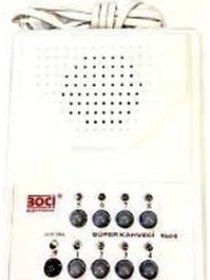 Resim Boci Bocci 8 Li Merkezi Diafon + 8 Adet Şube 